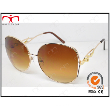 Gafas de sol vendedoras calientes de moda del metal de la protección UV400 (KM14259)